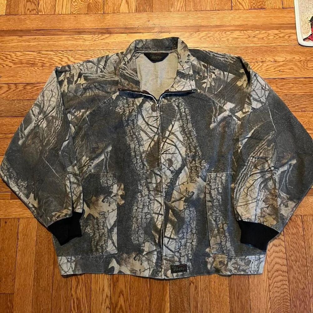 Vintage real tree camo full zip jacket‎